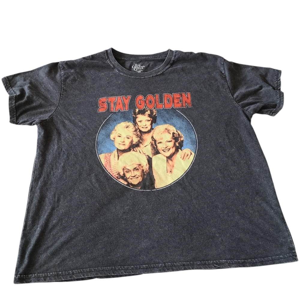 THE GOLDEN GIRLS | ABC STUDIOS | STAY GOLDEN | T-SHIRT | SIZE XL - Picture 2 of 9